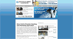 Desktop Screenshot of liquidtechplumbing.com